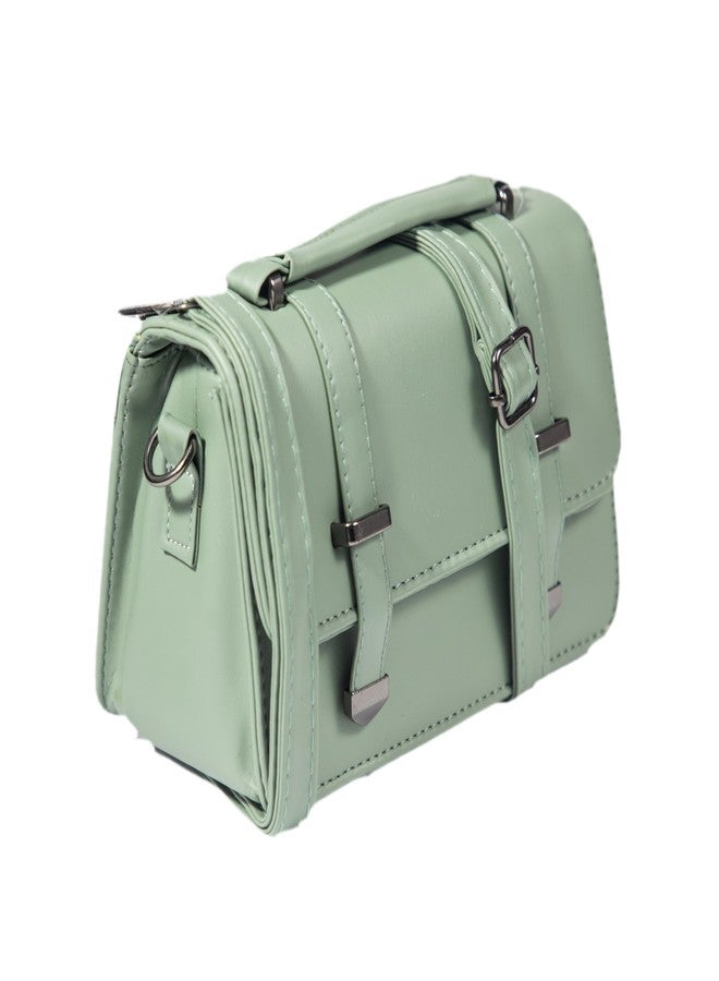 Heartbeat Crossbody Sling Bag for Women | Stylish crossbody sling bag for girls/women (Emreld Green) EMGRN-SRAP-1508 - Image 2
